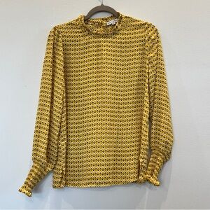 Maison D'Amelie Vintage Yellow  Women's Top Size Medium